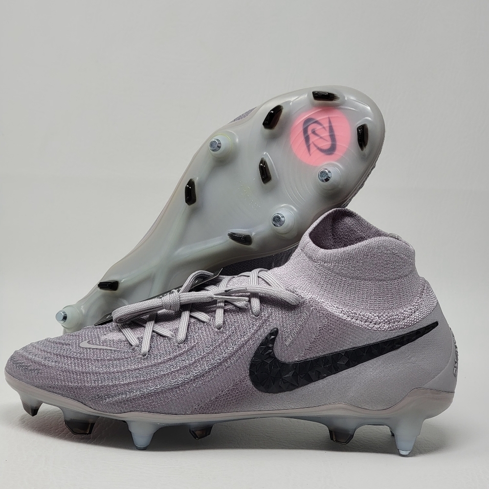 Nike Phantom Luna 2 Elite SG PRO AC Mens Size 7 Soccer Cleat Grey HF4363-001 New